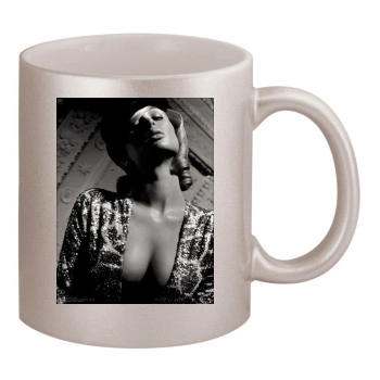 Paris Hilton 11oz Metallic Silver Mug