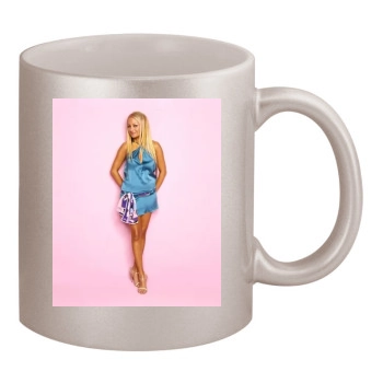 Paris Hilton 11oz Metallic Silver Mug