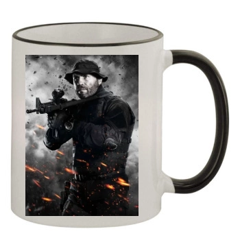 The Expendables 2 (2012) 11oz Colored Rim & Handle Mug