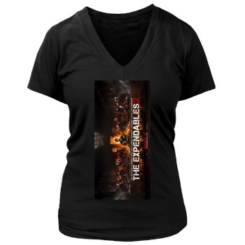 The Expendables 2 (2012) Women's Deep V-Neck TShirt