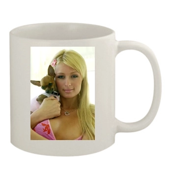 Paris Hilton 11oz White Mug