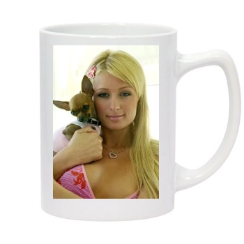 Paris Hilton 14oz White Statesman Mug