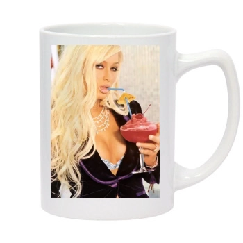 Paris Hilton 14oz White Statesman Mug