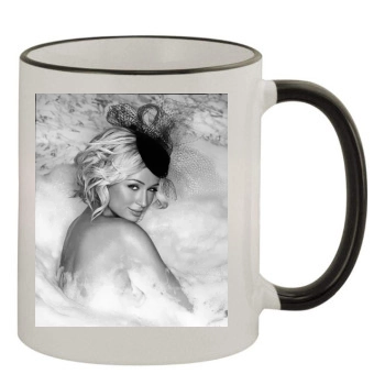 Paris Hilton 11oz Colored Rim & Handle Mug