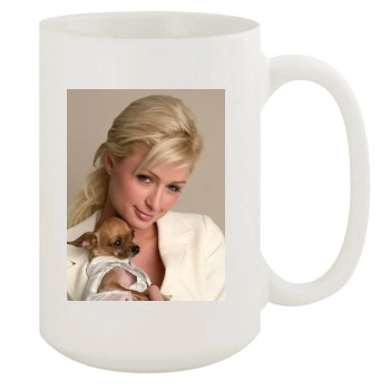 Paris Hilton 15oz White Mug