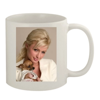 Paris Hilton 11oz White Mug