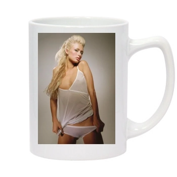 Paris Hilton 14oz White Statesman Mug