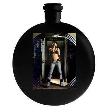 Paris Hilton Round Flask