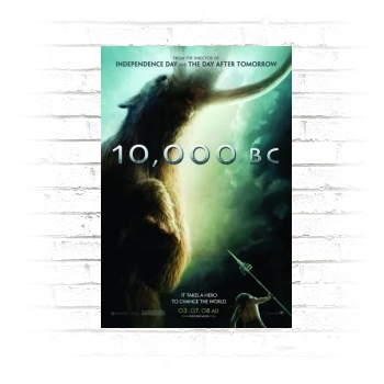 10,000 BC (2008) Poster