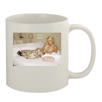 Paris Hilton 11oz White Mug