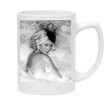 Paris Hilton 14oz White Statesman Mug