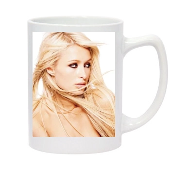 Paris Hilton 14oz White Statesman Mug