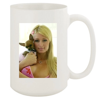 Paris Hilton 15oz White Mug