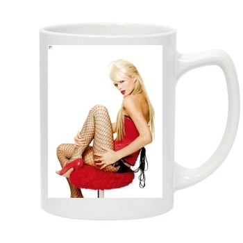 Paris Hilton 14oz White Statesman Mug