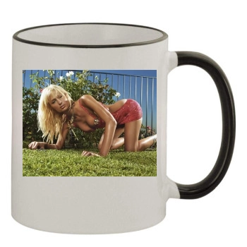 Paris Hilton 11oz Colored Rim & Handle Mug