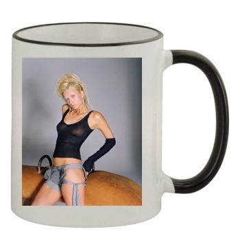 Paris Hilton 11oz Colored Rim & Handle Mug