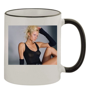 Paris Hilton 11oz Colored Rim & Handle Mug