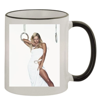 Paris Hilton 11oz Colored Rim & Handle Mug