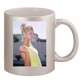 Paris Hilton 11oz Metallic Silver Mug