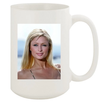 Paris Hilton 15oz White Mug