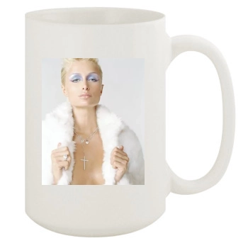 Paris Hilton 15oz White Mug