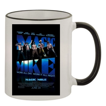 Magic Mike (2012) 11oz Colored Rim & Handle Mug