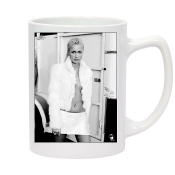 Paris Hilton 14oz White Statesman Mug