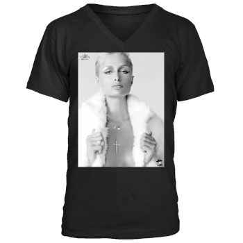 Paris Hilton Men's V-Neck T-Shirt