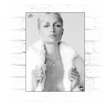 Paris Hilton Metal Wall Art