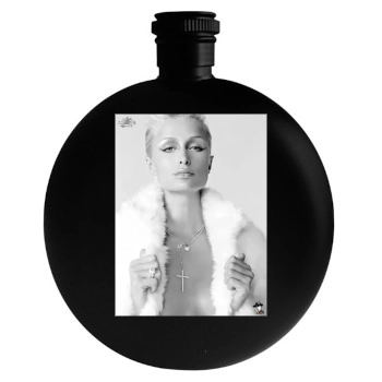 Paris Hilton Round Flask