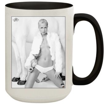 Paris Hilton 15oz Colored Inner & Handle Mug