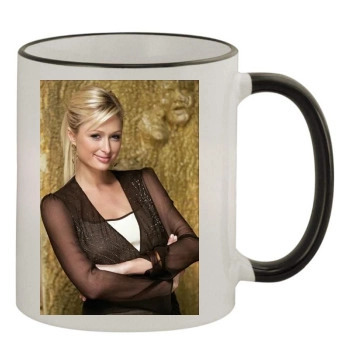Paris Hilton 11oz Colored Rim & Handle Mug