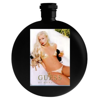 Paris Hilton Round Flask