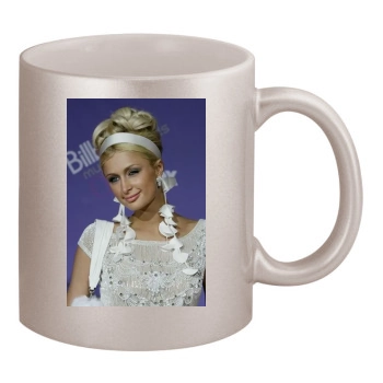 Paris Hilton 11oz Metallic Silver Mug