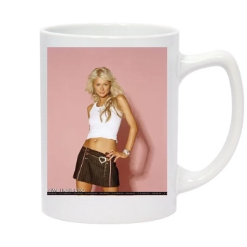 Paris Hilton 14oz White Statesman Mug