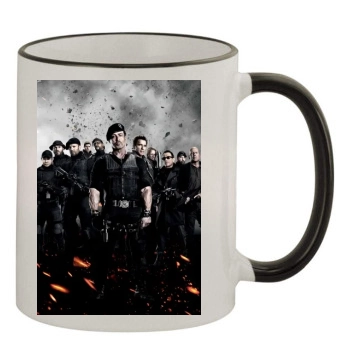 The Expendables 2 (2012) 11oz Colored Rim & Handle Mug