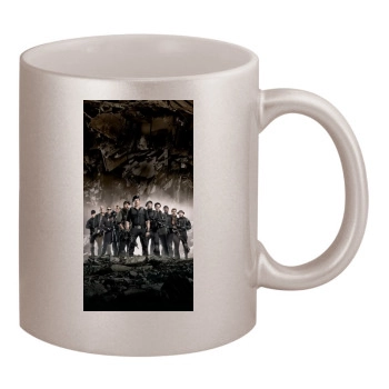 The Expendables 2 (2012) 11oz Metallic Silver Mug