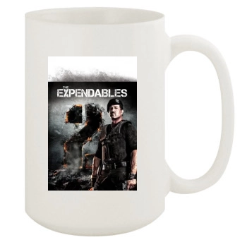 The Expendables 2 (2012) 15oz White Mug