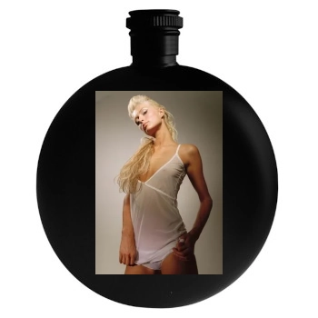 Paris Hilton Round Flask