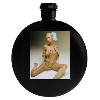 Paris Hilton Round Flask