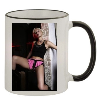 Paris Hilton 11oz Colored Rim & Handle Mug