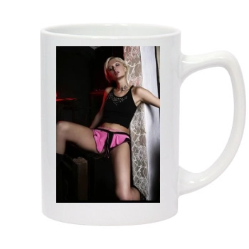 Paris Hilton 14oz White Statesman Mug