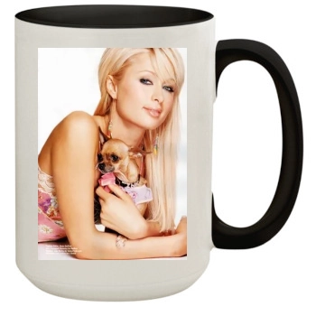 Paris Hilton 15oz Colored Inner & Handle Mug