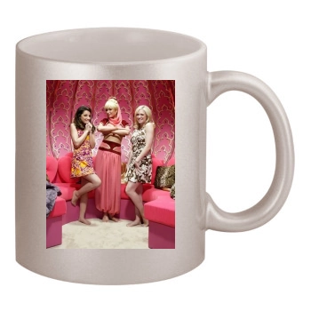 Paris Hilton 11oz Metallic Silver Mug