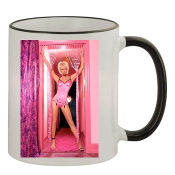 Paris Hilton 11oz Colored Rim & Handle Mug