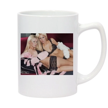 Paris Hilton 14oz White Statesman Mug