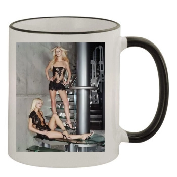 Paris Hilton 11oz Colored Rim & Handle Mug