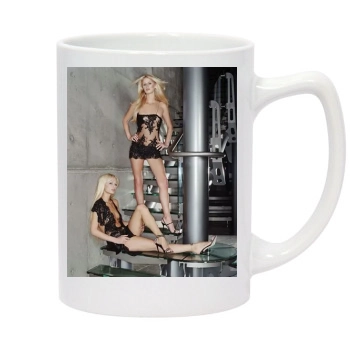 Paris Hilton 14oz White Statesman Mug