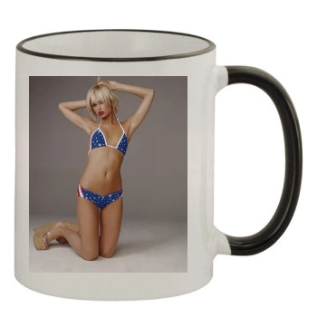 Paris Hilton 11oz Colored Rim & Handle Mug