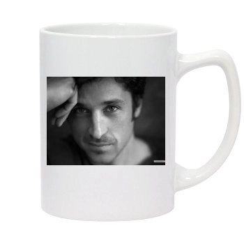 Patrick Dempsey 14oz White Statesman Mug